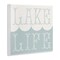 Stupell Industries Lake Life with Wave Wall Plaque Art Design by Daphne Polselli